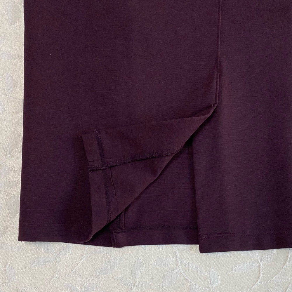 Stitch Fix Liverpool Skirt Women’s 4P Reddish Brown Straight Pencil Solid Office - Picture 7 of 10